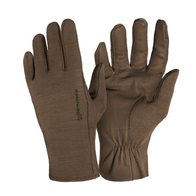 Pentagon Pilot Nomex Gloves, Coyote