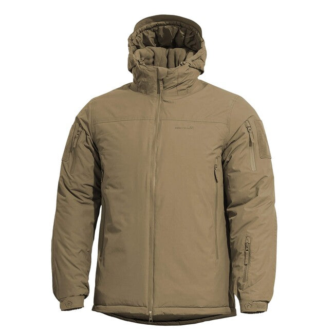 Pentagon Hoplite Men's Parka Winter Jacket, Coyote