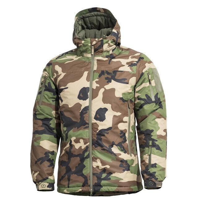 Pentagon Hoplite Men's Parka Winter Jacket, Woodland