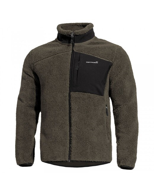 Pentagon Summit Sherpa Men's Fleece Jacket, Green