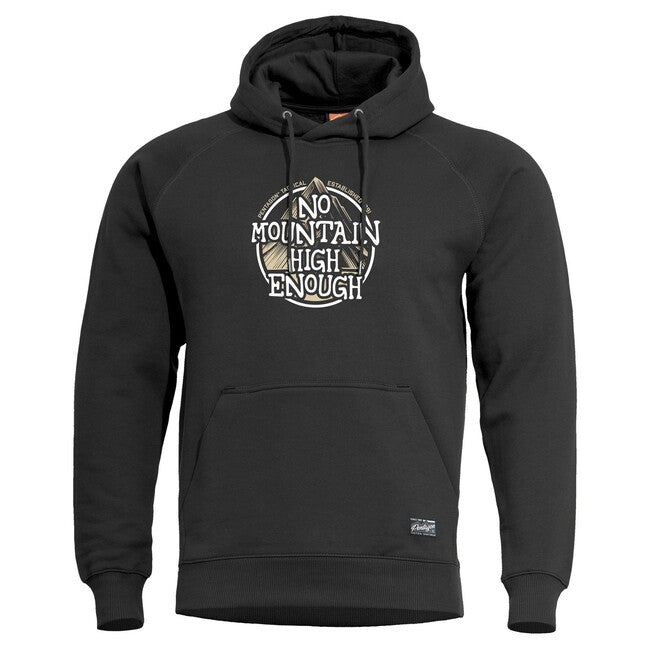 Pentagon No Men's Mountain Fleece Hoodie, Black