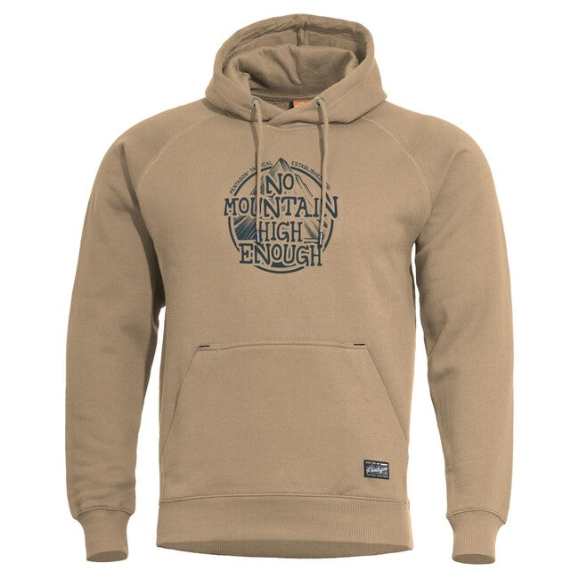 Pentagon No Men's Mountain Hoodie, Brown