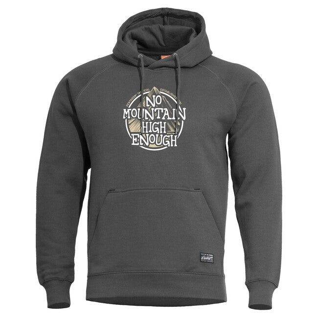 Pentagon No Men's Mountain Hoodie, Grey