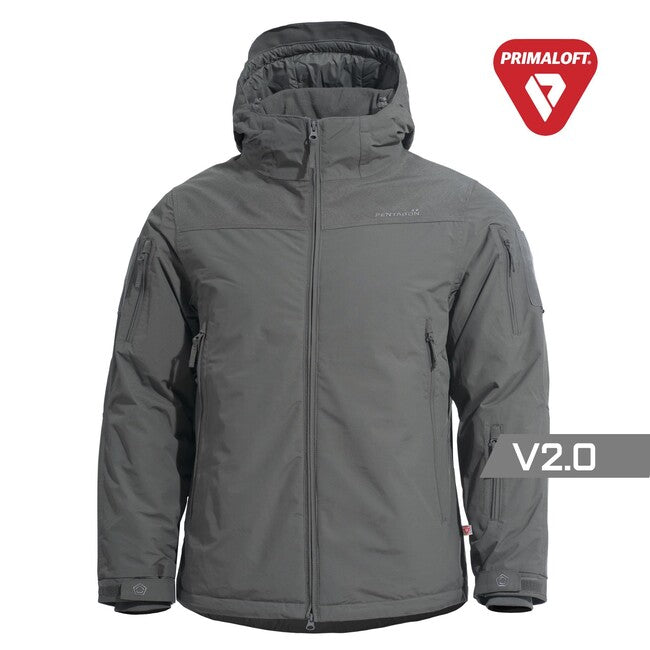 Pentagon LCP V2.0 Primaloft Men's Winter Jacket, Cinder Grey