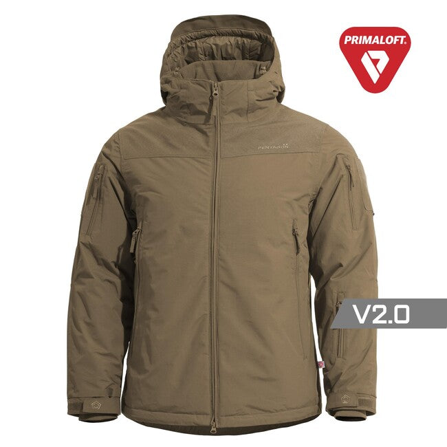 Pentagon LCP V2.0 Primaloft Men's Winter Jacket, Coyote