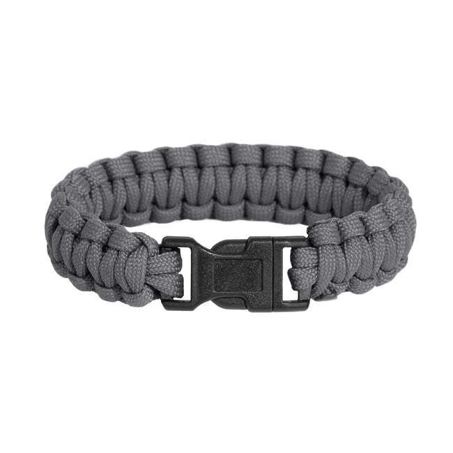 Pentagon Pselion Paracord Bracelet, Grey