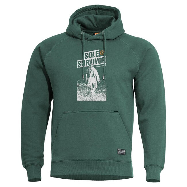 Pentagon Sole Survivor Hoodie, SpringBok Green
