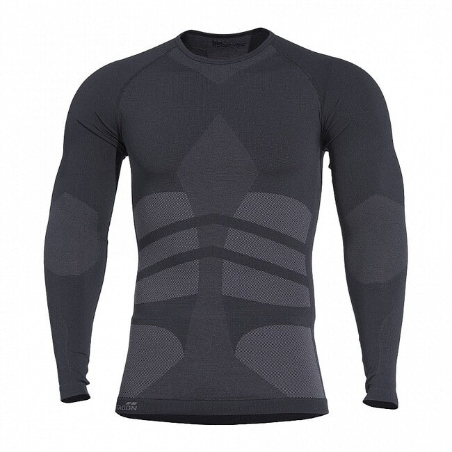 Pentagon Plexis Functional Long Sleeve Shirt, Black