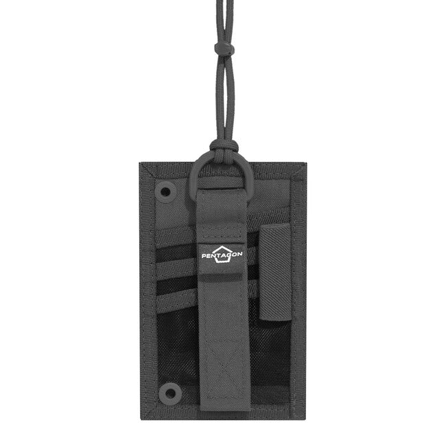 Pentagon Document Case, Black