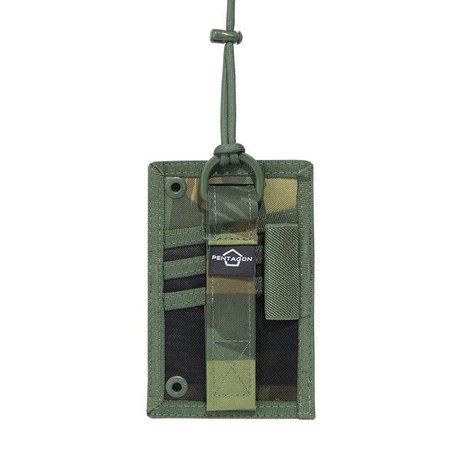 Pentagon Document Pouch, Grey Camo