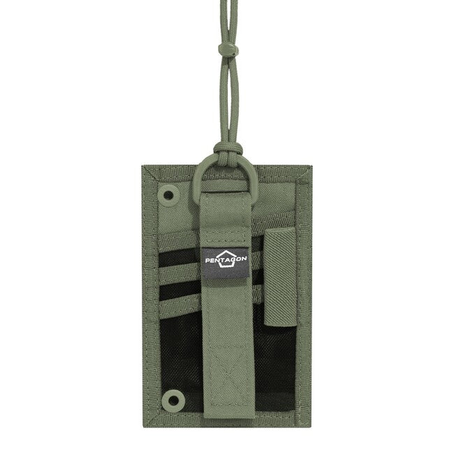 Pentagon Document Case, Olive