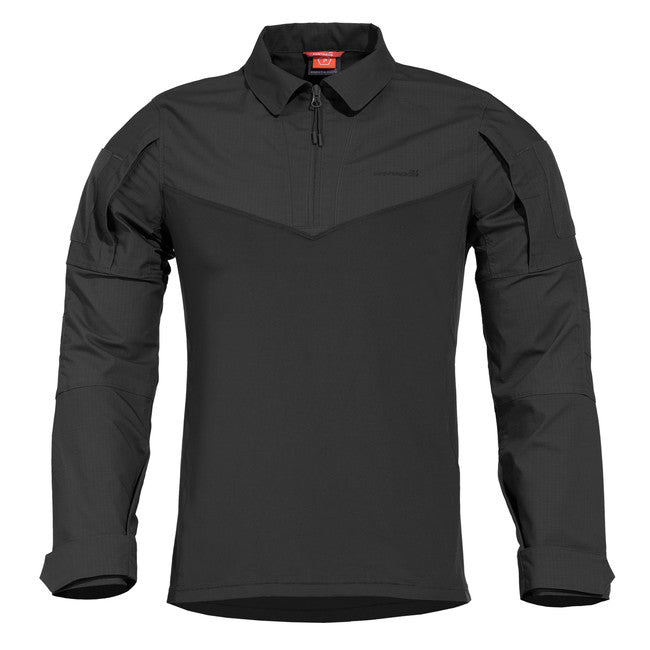 Pentagon Ranger Tactical Long Sleeve Shirt, Black
