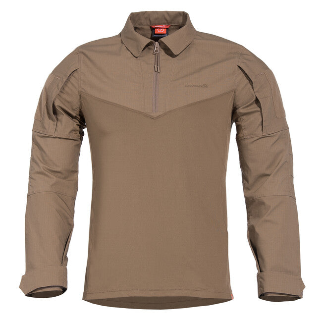 Pentagon Ranger Tactical Long Sleeve Shirt, Coyote