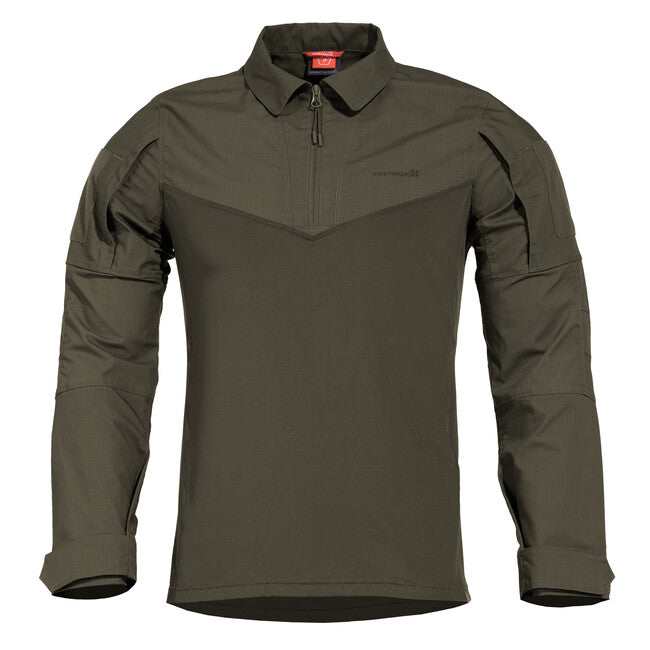 Pentagon Ranger Tactical Long Sleeve Shirt, Ranger Green