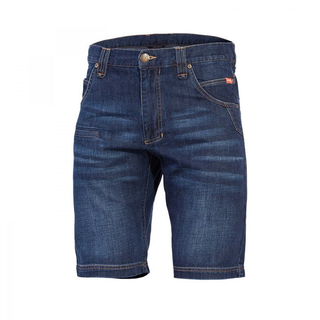 Pentagon Rogue Jeans Shorts, Blue