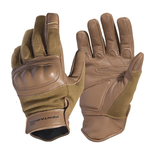 Pentagon Storm Tactical Gloves, Coyote