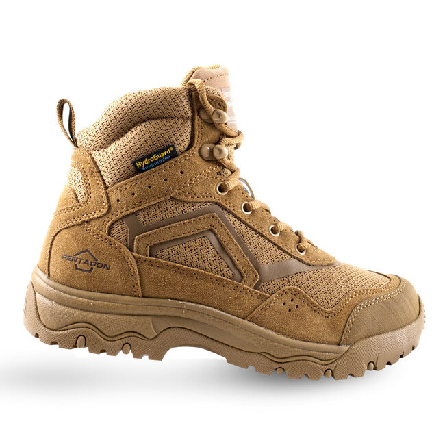 Pentagon Scorpion V2 Suede 6" Tactical Boot, Coyote