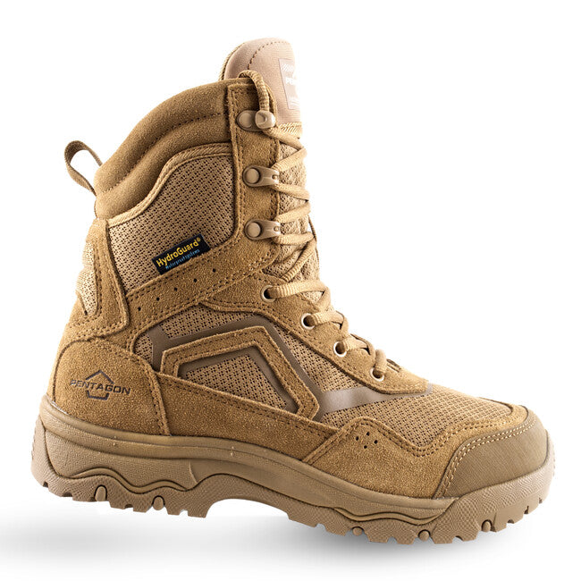 Pentagon Scorpion V2 Suede 8" Tactical Boot, Coyote