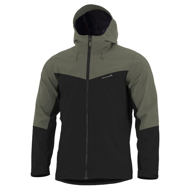 Pentagon Monlite Shell Softshell Jacket, RAL7013/Mix