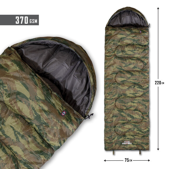 Pentagon Major Sleeping Bag 0°C/+10°C, Camo Green