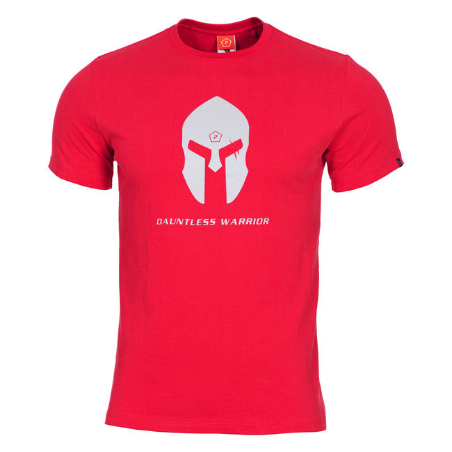 Pentagon Spartan Helmet T-Shirt, Red