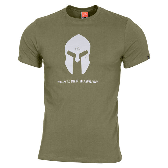 Pentagon Spartan Helmet T-Shirt, Olive