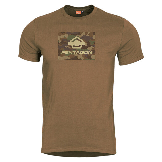 Pentagon Spot Camo T-Shirt, Coyote