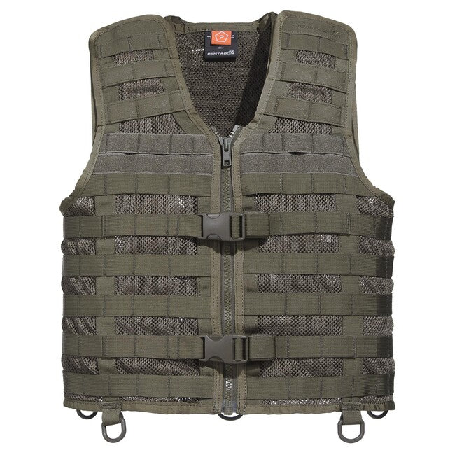 Pentagon taktická vesta Molle Thorax, RAL7013