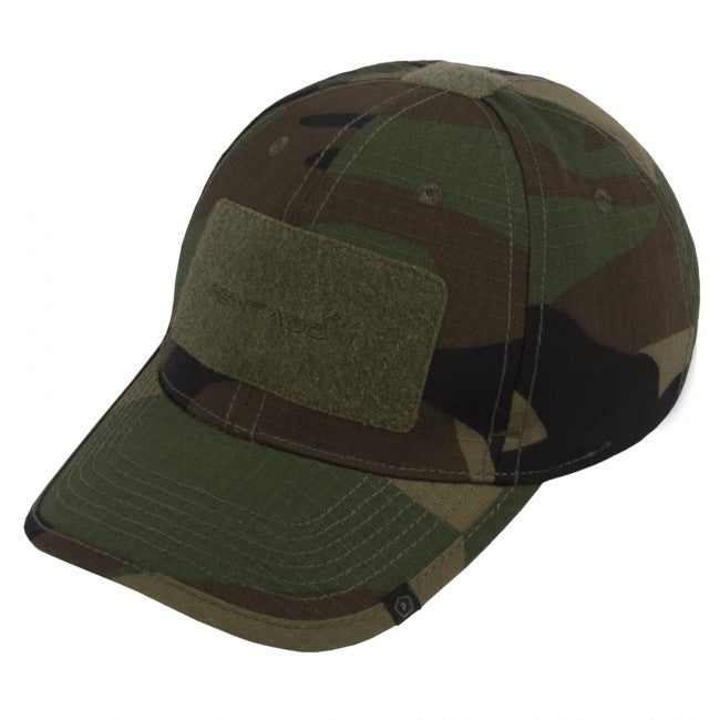 Pentagon Rip-Stop Tactical Cap, Woodland
