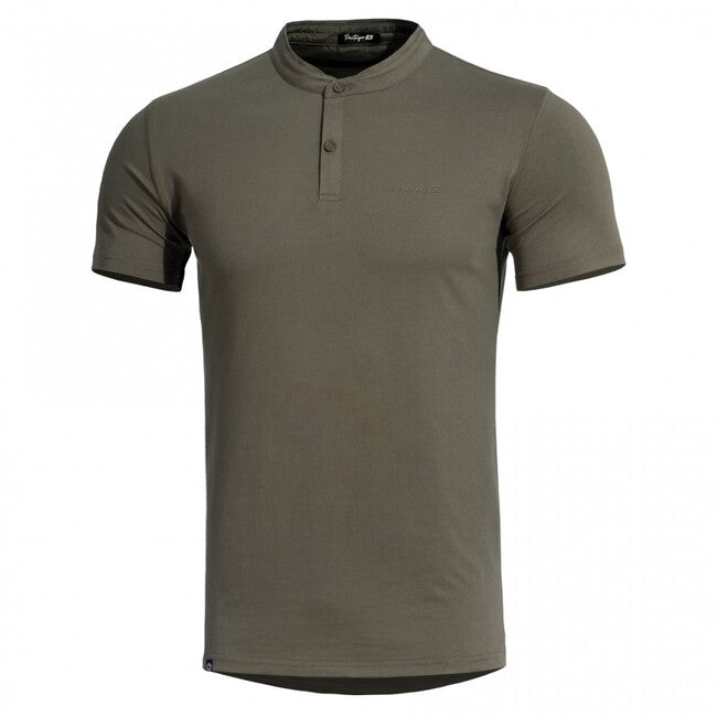 Pentagon Romeo Henley Shirt, Dark Grey