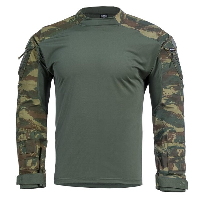 Pentagon Wolf Combat T-Shirt, Camo Green