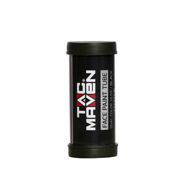 Pentagon Face Paint Tube, Black and Olive
