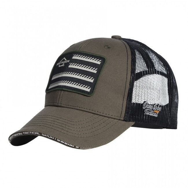 Pentagon Wills Truckers Twill Cap, Olive