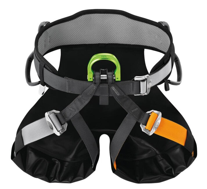 Petzl Canyon Guide Sit Harness, Black Pad