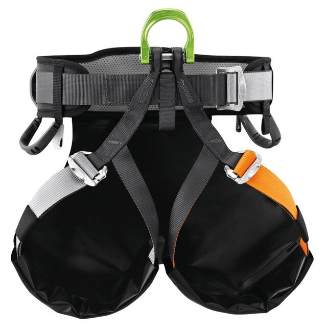 Petzl Canyon Guide Sit Harness, Black Pad