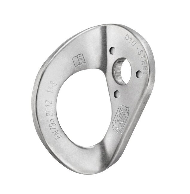 Petzl oceľová plaketa Coeur Steel 12 mm, oceľ
