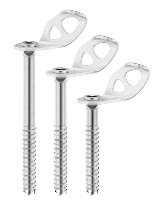 Petzl Laser Ice Screw with Carabiner