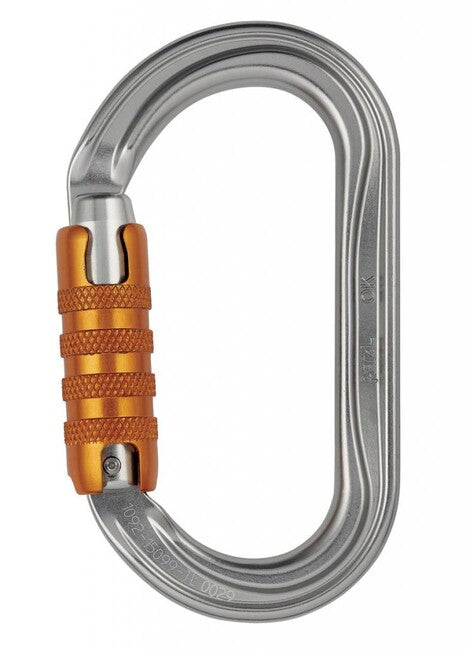 Petzl OK Triact Lock Oval Carabiner with Automatic Locking