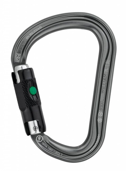 Petzl William Ball Lock Carabiner with Automatic Locking