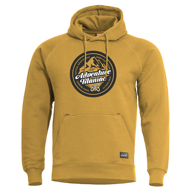 Pentagon Phaeton Hood Adventure Maniac Men's Hoodie, Tuscan Yellow