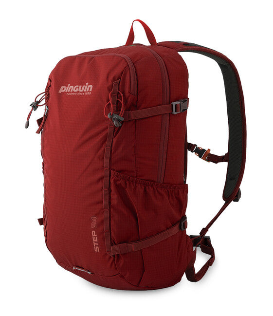 Pinguin Step 24 Nylon Backpack, 24L, Red
