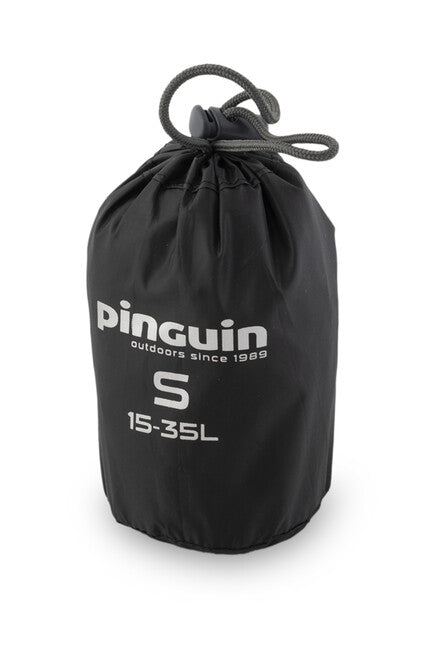Pinguin Raincover Backpack Rain Cover 15-35L, Black