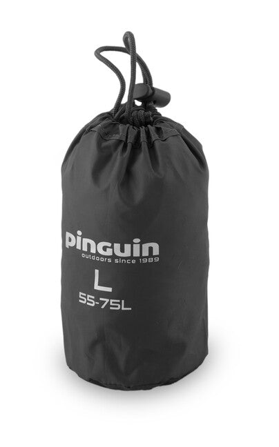 Pinguin Raincover Backpack Rain Cover 55-75L, Black