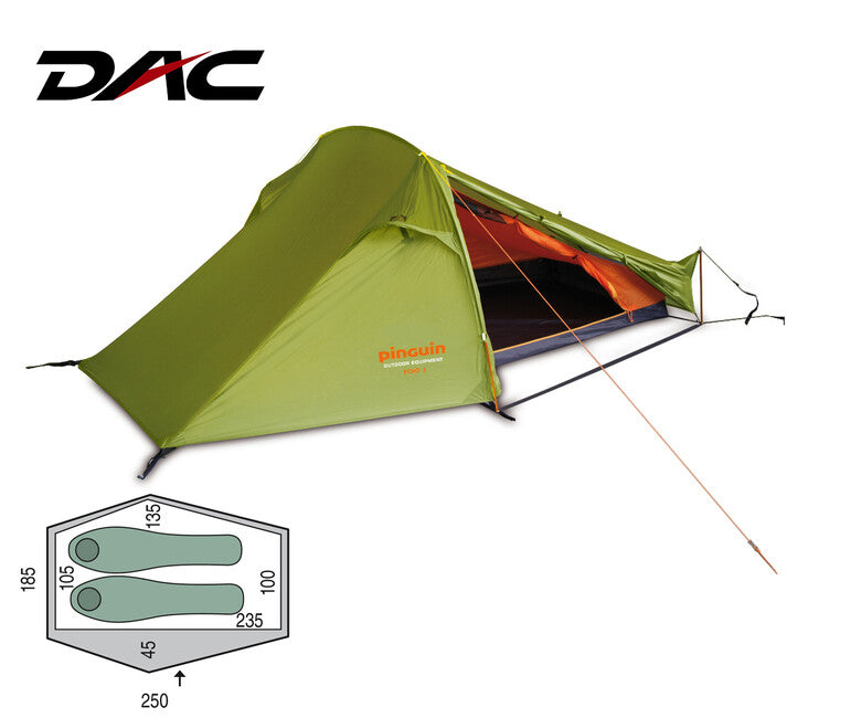 Pinguin Echo 2 Tent, Green
