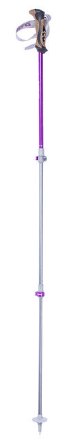 Pinguin Ascent FL Cork Trekking Poles, Violet