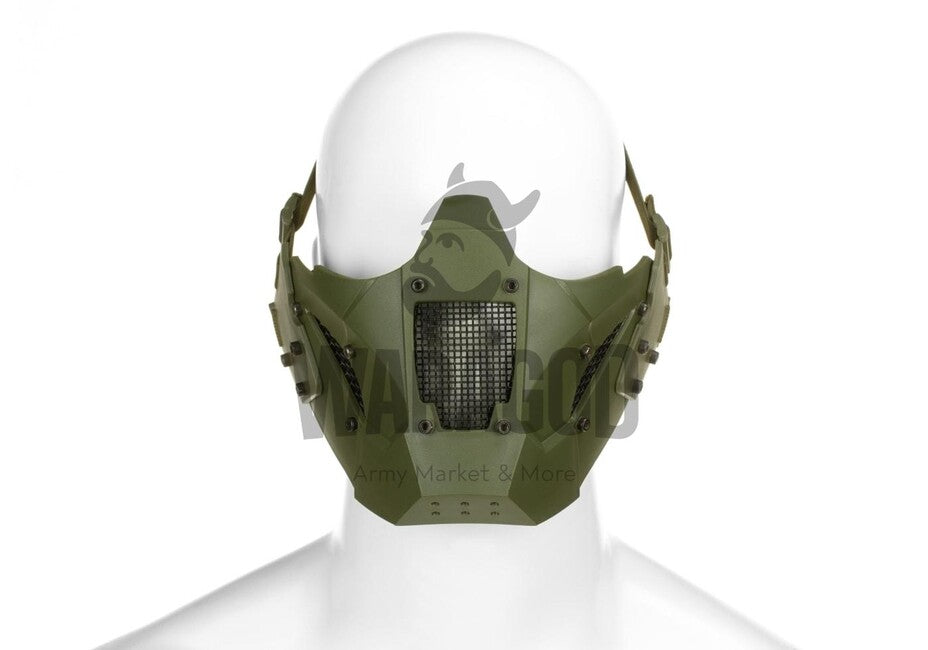 Pirate Arms Warrior Half Mask for Shaping, Olive