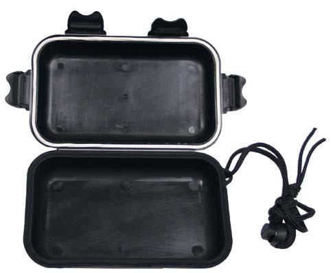 WARAGOD Plastic Waterproof Box, Black