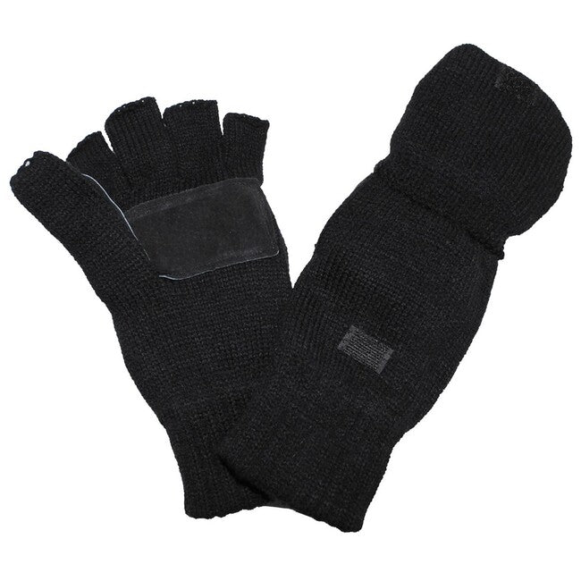 MFH Knitted Gloves, Black