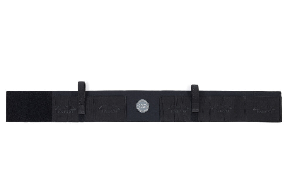 Falco B101 Elastic Belt for Concealed Carry, Black, Left-Handed