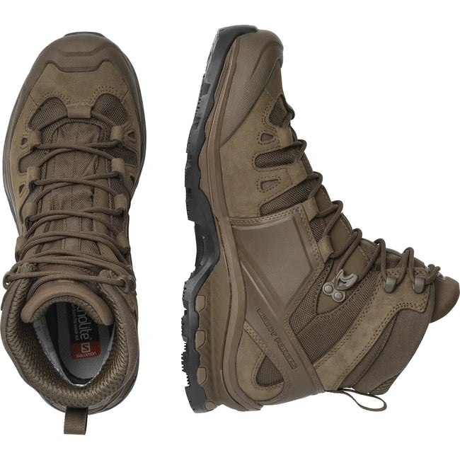 Salomon Quest 4D GTX Forces 2 EN Hiking Boots, Brown Slate